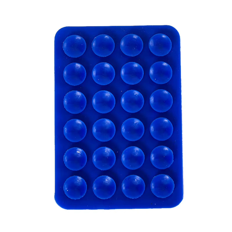 Silicone Suction Pad for Mobile Phone Fixture Suction Cup Backed Adhesive Silicone Rubber Sucker Pad for Fixed Pad