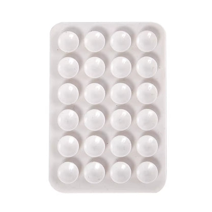Silicone Suction Pad for Mobile Phone Fixture Suction Cup Backed Adhesive Silicone Rubber Sucker Pad for Fixed Pad