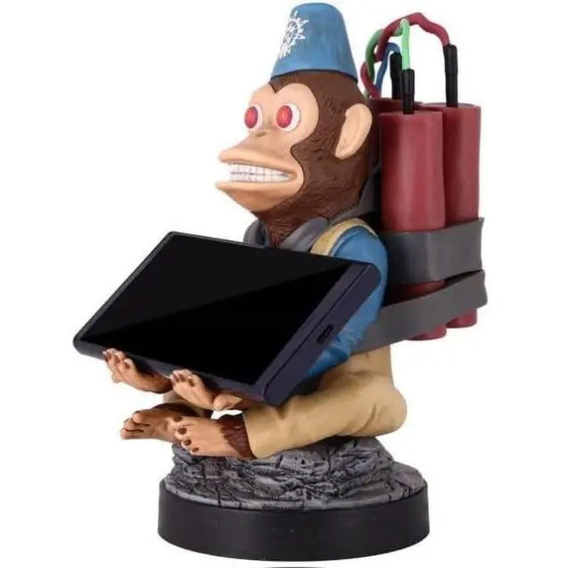 Monkeybomb Soporte Para Teléfono Móvil Y Mando De Juegos Monkeybomb De Call of Duty, De PVC, De 8,5", Para Jugadores Phone Smartphone Holder Cellphone Protection Game Stand Protective
