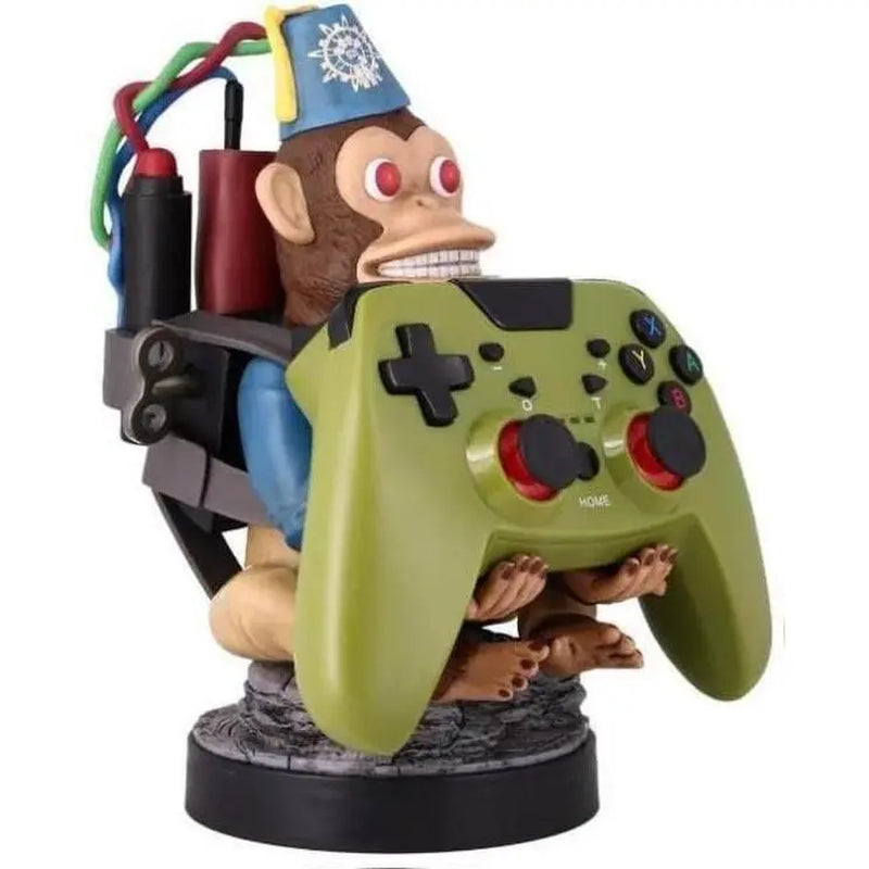 Monkeybomb Soporte Para Teléfono Móvil Y Mando De Juegos Monkeybomb De Call of Duty, De PVC, De 8,5", Para Jugadores Phone Smartphone Holder Cellphone Protection Game Stand Protective