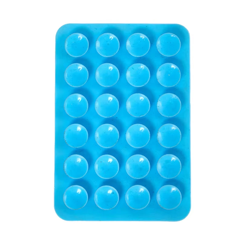 Silicone Suction Pad for Mobile Phone Fixture Suction Cup Backed Adhesive Silicone Rubber Sucker Pad for Fixed Pad