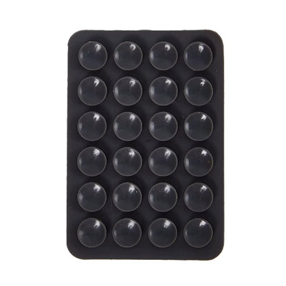 Silicone Suction Pad for Mobile Phone Fixture Suction Cup Backed Adhesive Silicone Rubber Sucker Pad for Fixed Pad