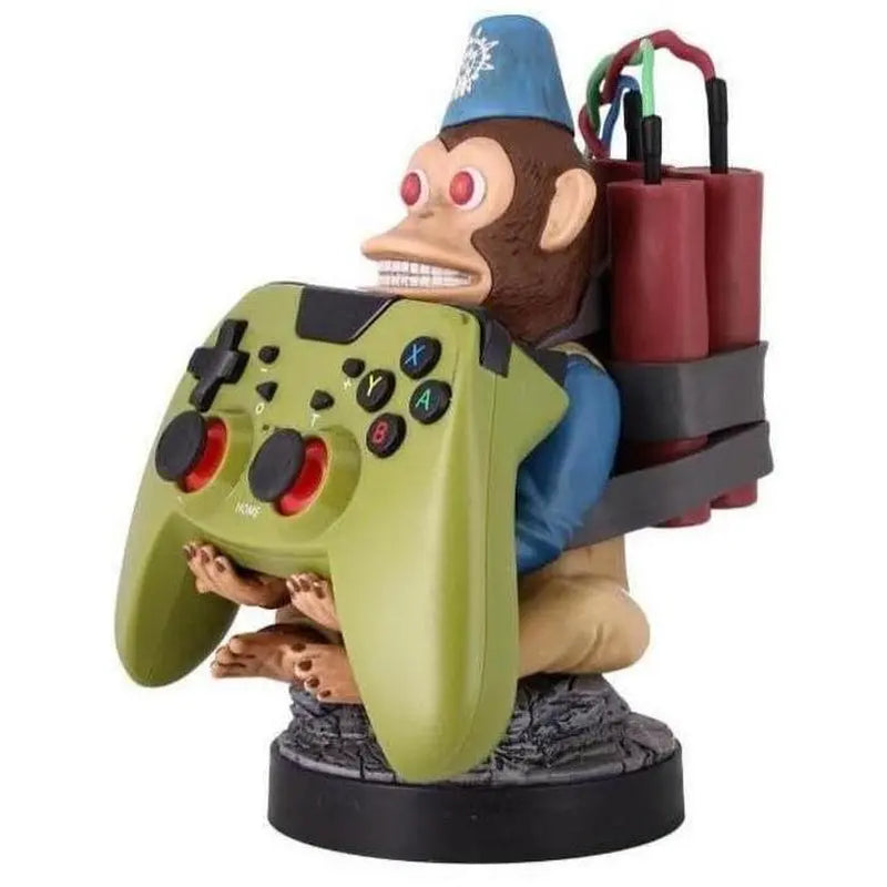Monkeybomb Soporte Para Teléfono Móvil Y Mando De Juegos Monkeybomb De Call of Duty, De PVC, De 8,5", Para Jugadores Phone Smartphone Holder Cellphone Protection Game Stand Protective