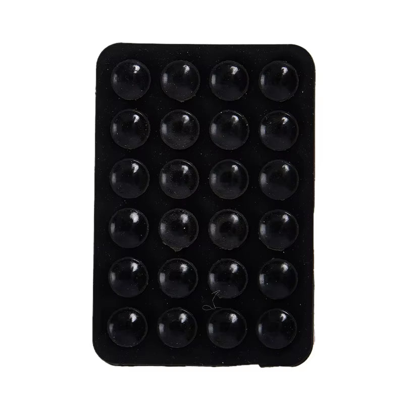 Silicone Suction Pad for Mobile Phone Fixture Suction Cup Backed Adhesive Silicone Rubber Sucker Pad for Fixed Pad